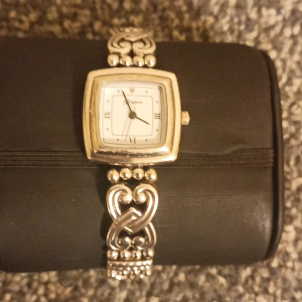 Brighton Vintage Santa Rosa silver tone women's watch